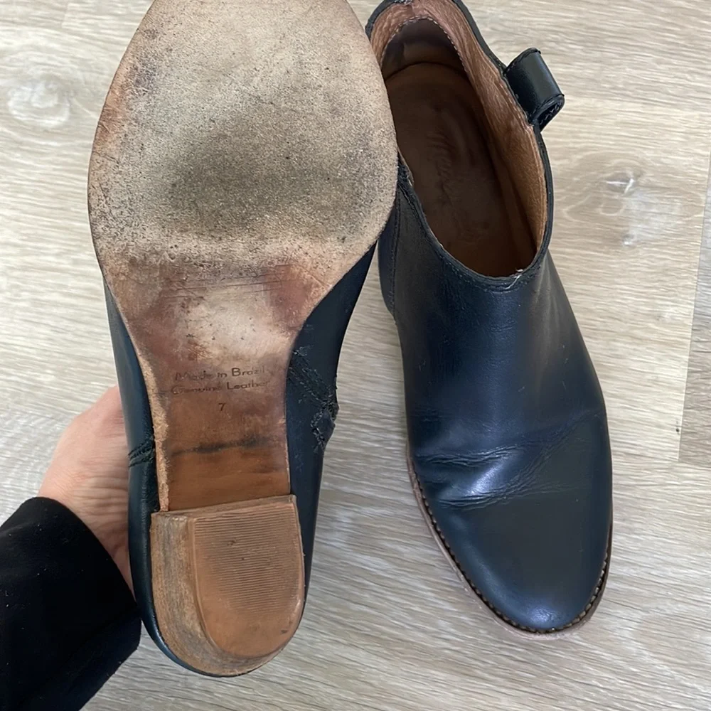 Madewell black ankle